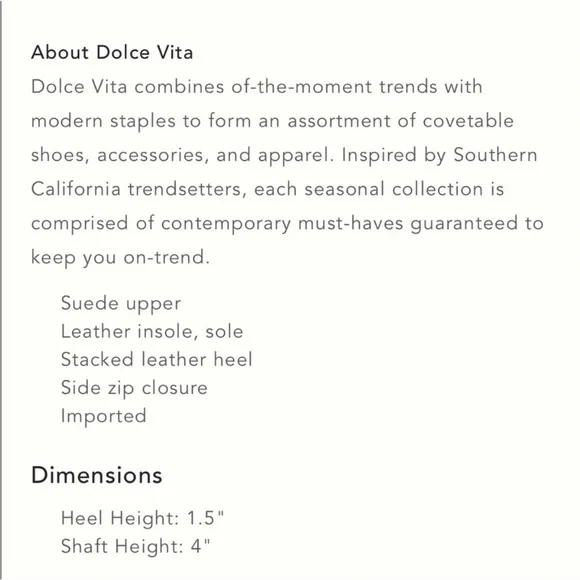 Dolce Vita Brown Booties - Picture 3 of 7